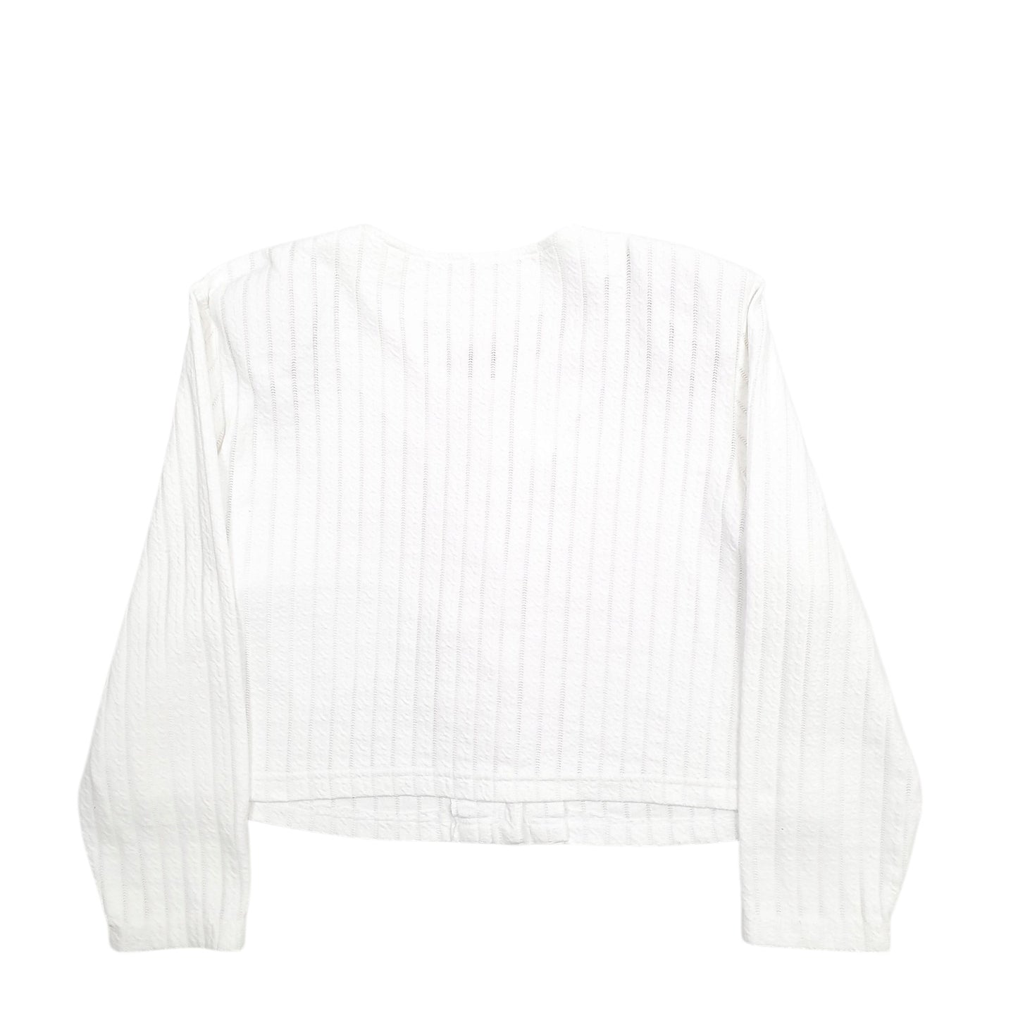 Womens White V.I.Petites  Cardigan Jumper