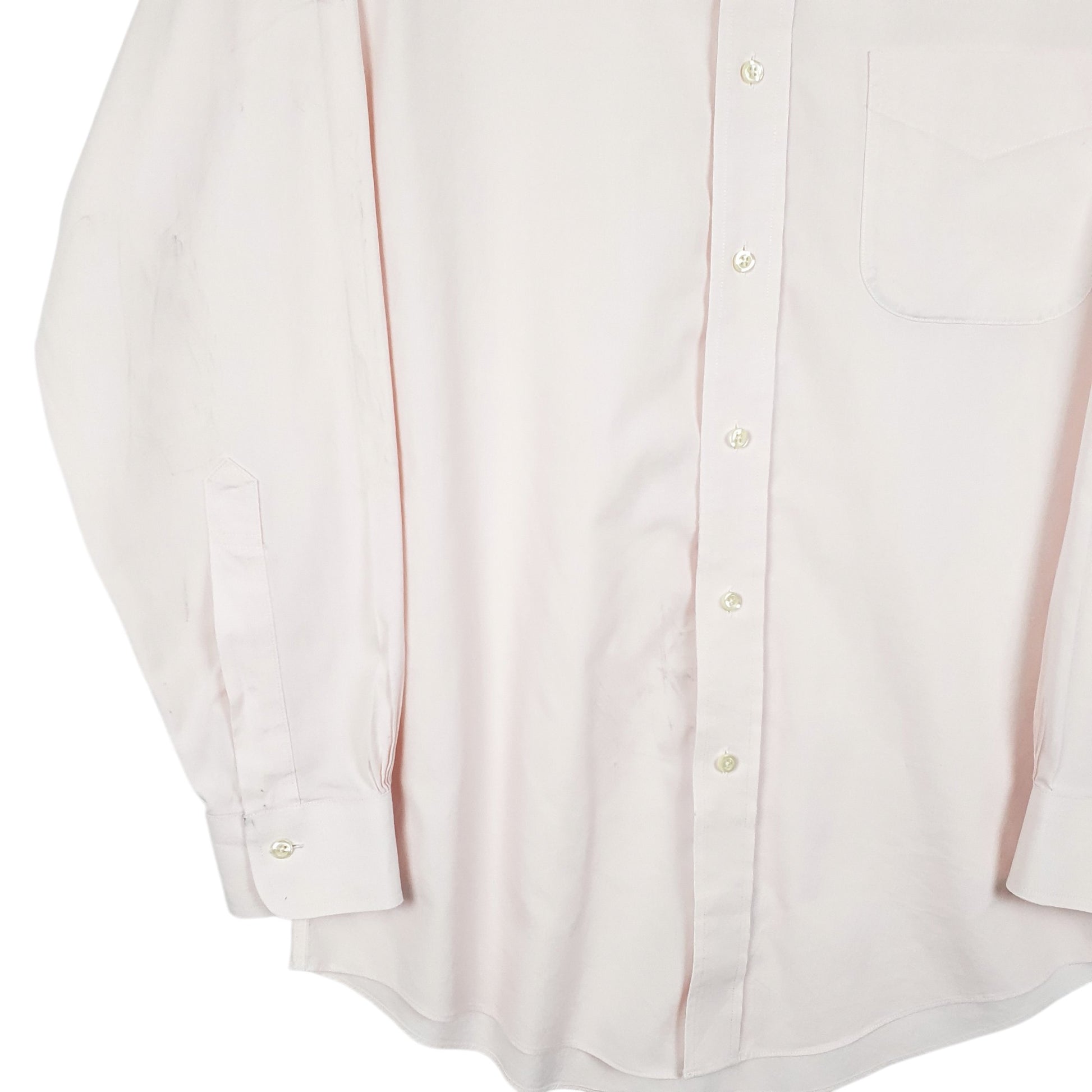 Mens Pink Brooks Brothers  Long Sleeve Shirt