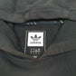Mens Black Adidas Spellout Hoodie Jumper