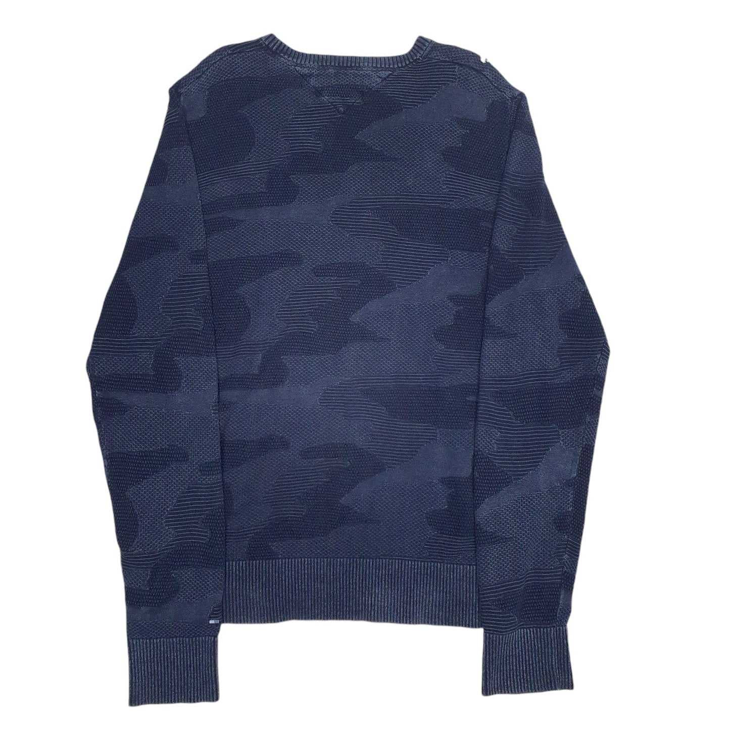 Mens Navy Tommy Hilfiger Knit Crewneck Jumper
