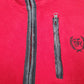 Mens Red Tommy Hilfiger Fleece Vest Bodywarmer  Coat