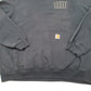 Mens Navy Carhartt Workwear Hoodie Jumper