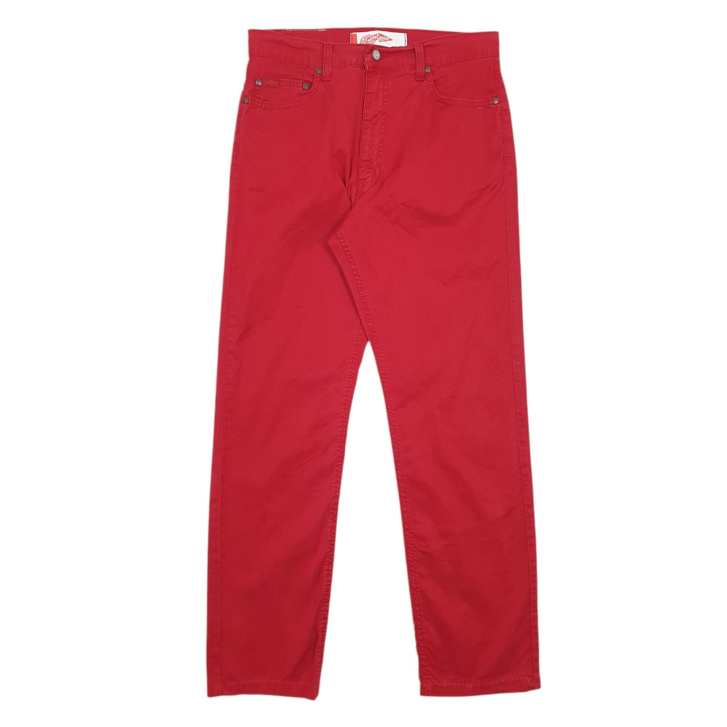 Mens Red Lee Cooper  Chino Trousers