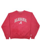 Mens Red Colosseum Alabama Crewneck Jumper