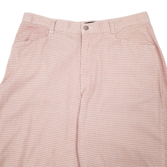 Womens Pink Lee Capri Chino Trousers