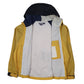 Mens Yellow Nautica Competition Vintage 90s Crewneck Coat