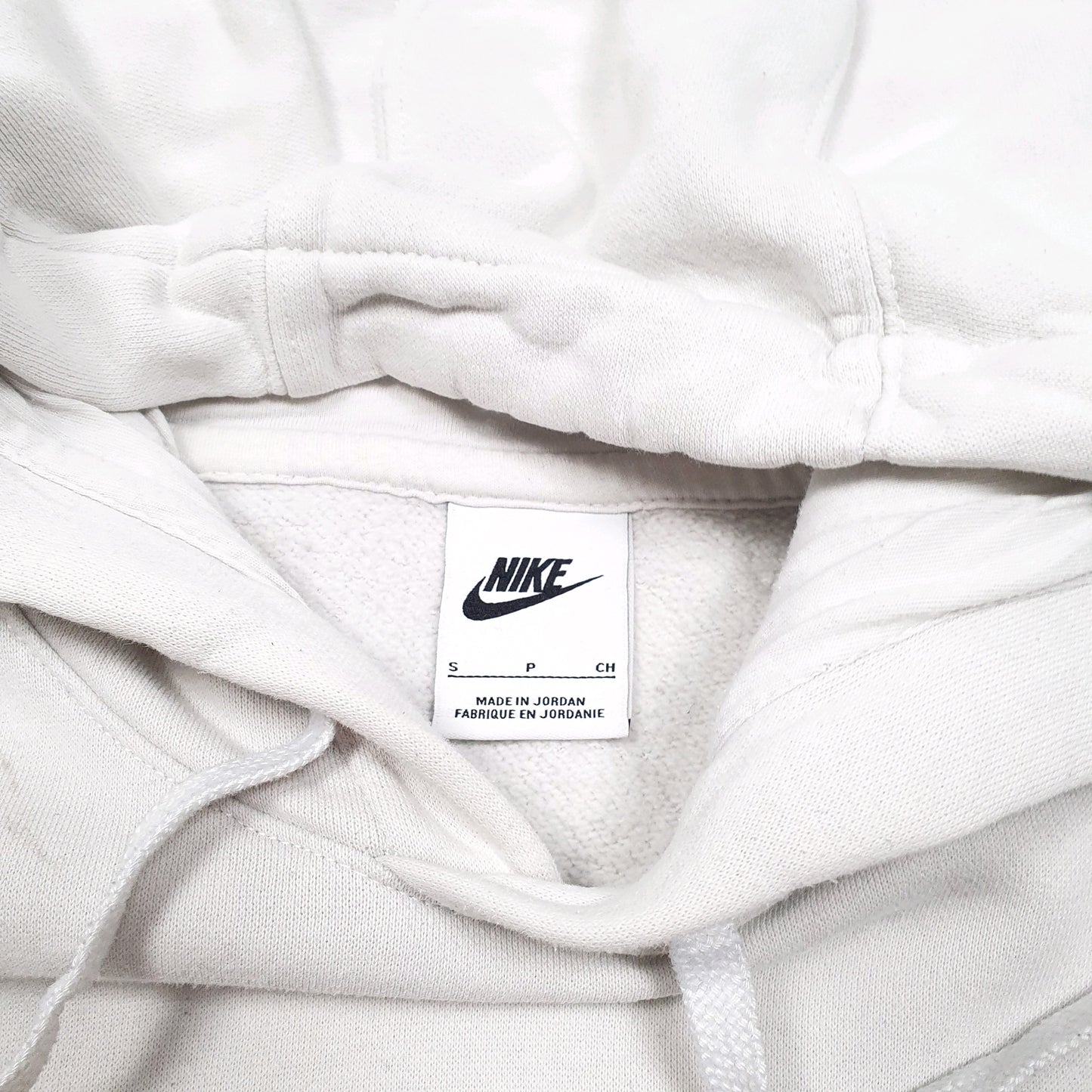 Mens White Nike  Hoodie Jumper