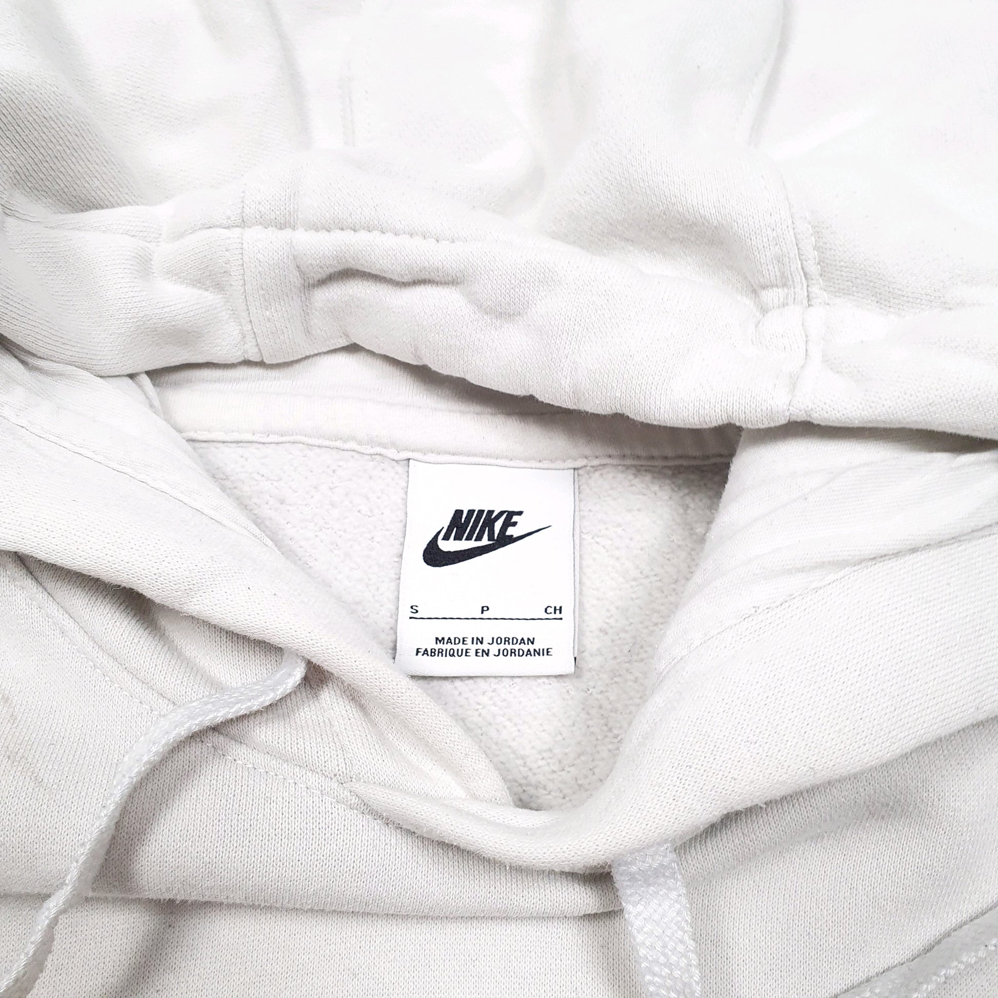 Mens White Nike  Hoodie Jumper