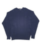 Mens Navy Nautica Knit Crewneck Jumper