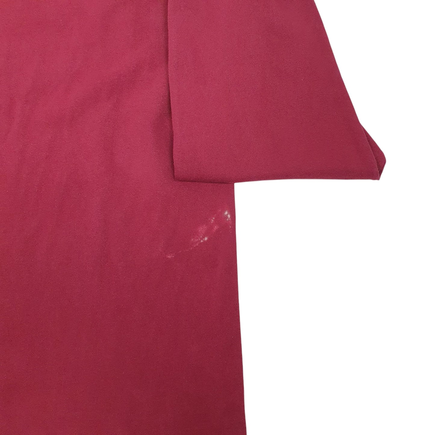 Mens Burgundy Nike Vintage 90s Made In USA Lightweight Crewneck Jumper