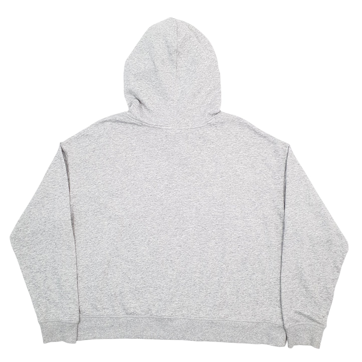 Womens Grey Reebok Spellout Hoodie Jumper