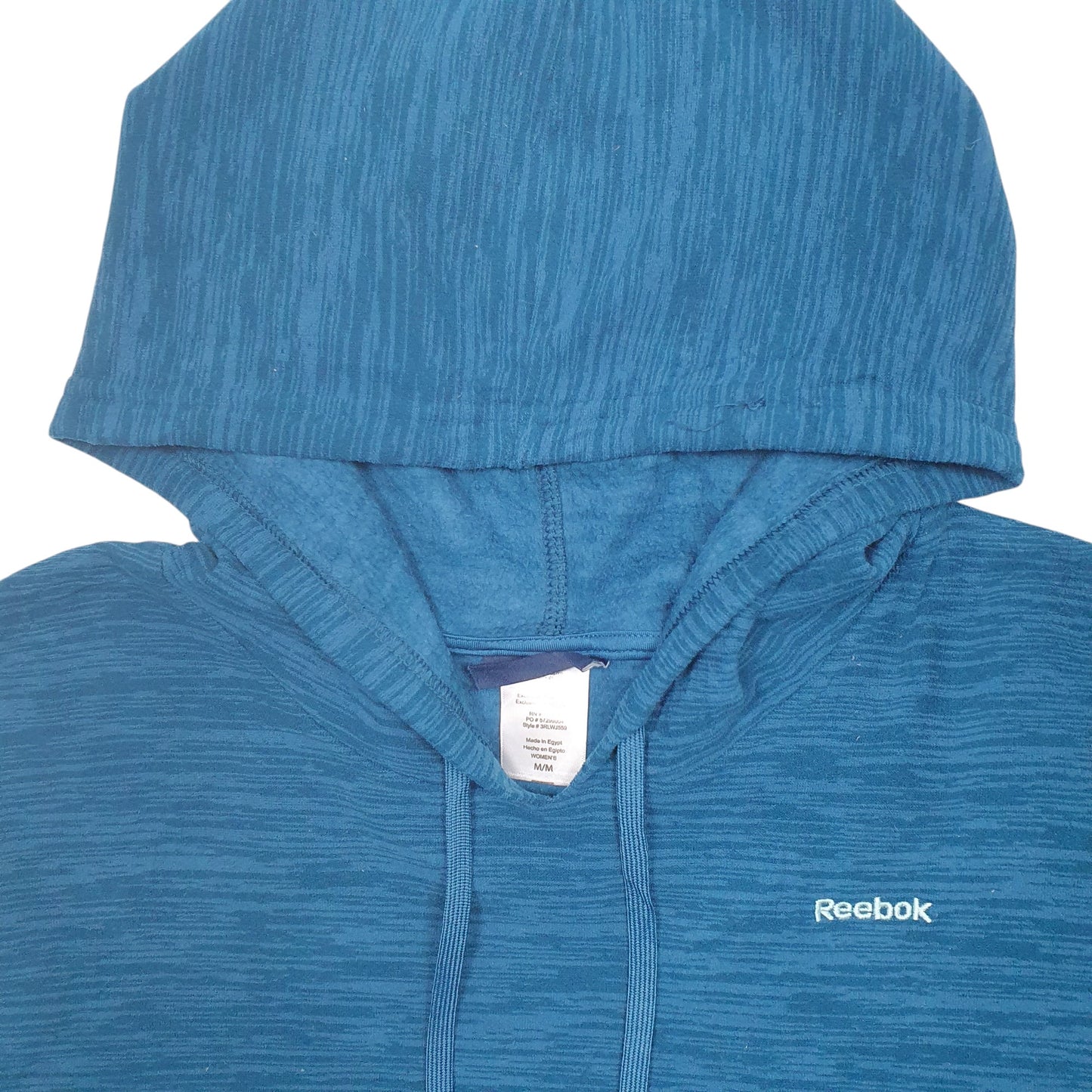 Womens Blue Reebok  Hoodie Jumper