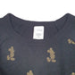 Womens Black Disney Mickey Mouse Raglan Crewneck Jumper