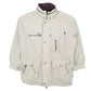 Mens Cream Lakeland Concealed Hood SympaTex  Coat