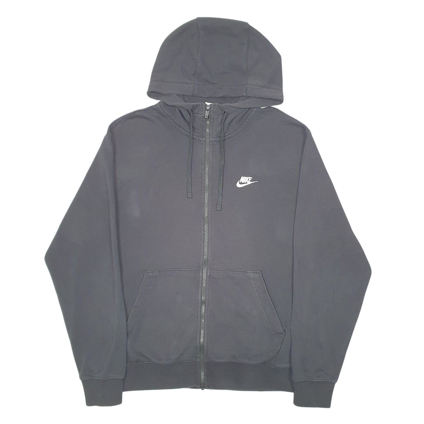 Mens Black Nike Hoodie Full Zip Jumper