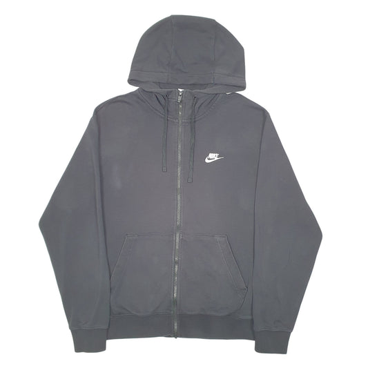 Mens Black Nike Hoodie Full Zip Jumper