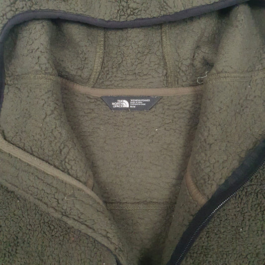 Womens Khaki The North Face  Quarter Zip Jumper