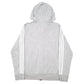 Womens Grey Adidas Hoodie Full Zip Jumper
