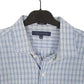 Mens Blue Tommy Hilfiger  Long Sleeve Shirt