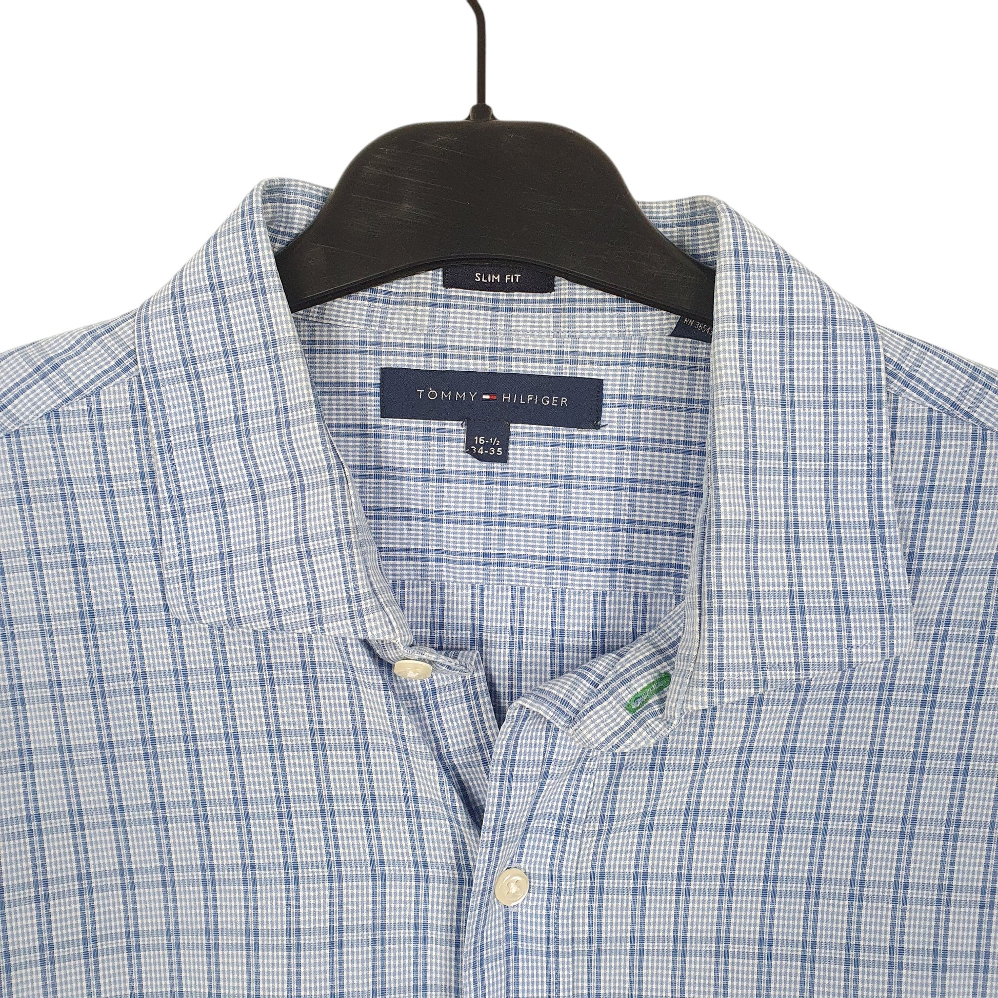 Mens Blue Tommy Hilfiger  Long Sleeve Shirt