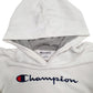 Mens White Champion  Hoodie Jumper