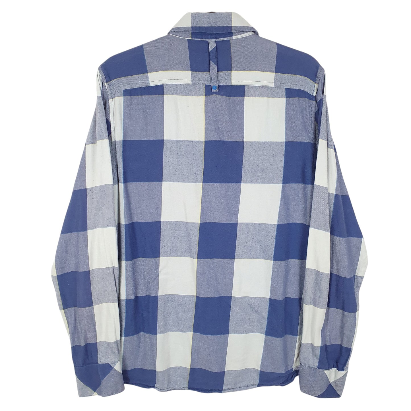 Mens Blue Adidas  Long Sleeve Shirt