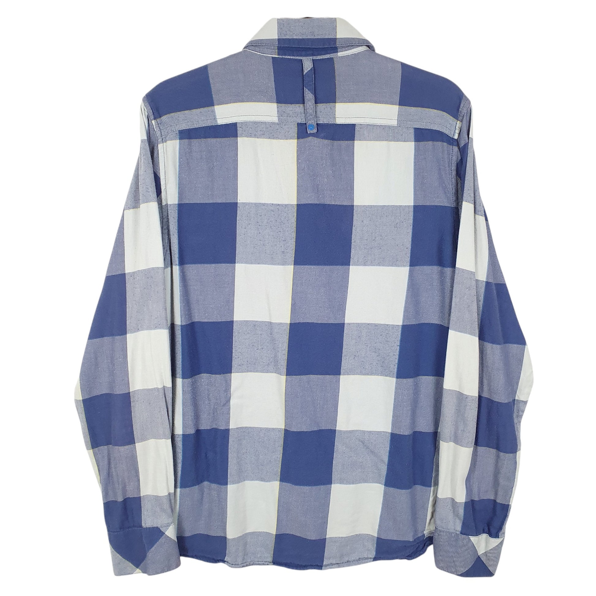 Mens Blue Adidas  Long Sleeve Shirt