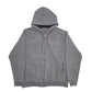 Mens Grey U.S.Life  Full Zip Jumper