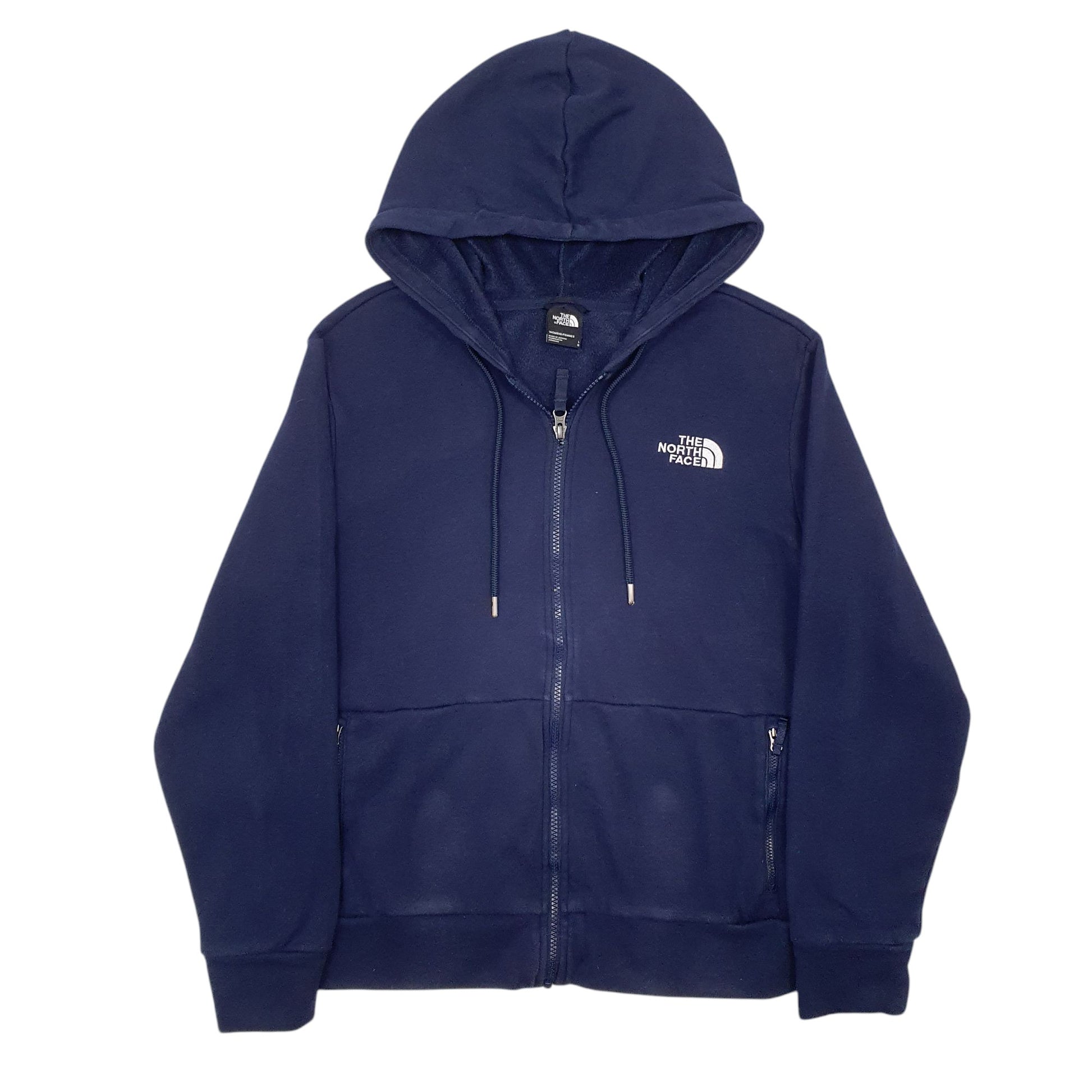 Womens Navy The North Face Fleece Lined Full Zip Jumper