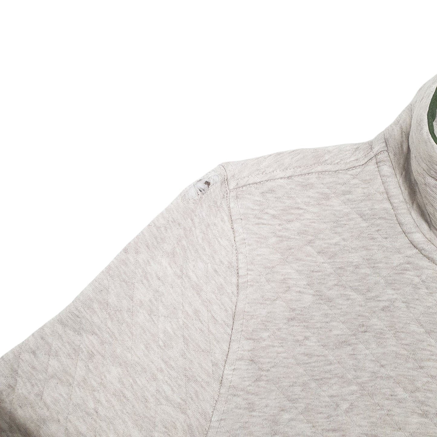Womens Grey Patagonia Quilt Snap-T Pullover Quarter Zip Jumper