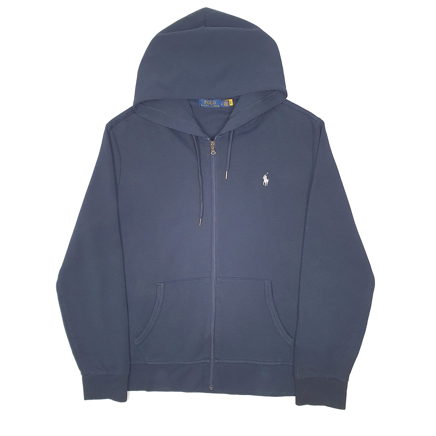 Mens Navy Polo Ralph Lauren Hoodie Full Zip Jumper
