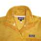 Mens Yellow Patagonia Synchilla Snap Quarter Zip Jumper