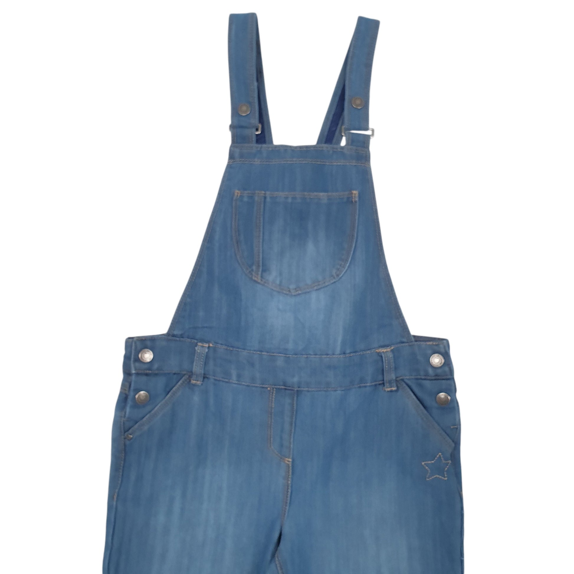 Womens Blue Unbranded  Dungaree Trousers