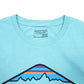Mens Blue Patagonia Slim Fit Spellout Ventura CA Short Sleeve T Shirt