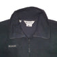 Mens Black Columbia Fleece Full Zip Jumper