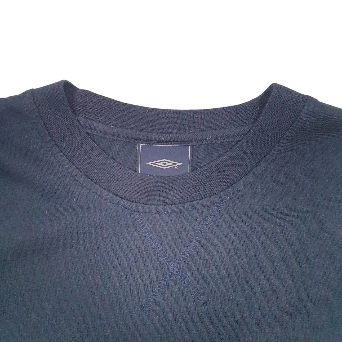 Mens Navy Umbro  Short Sleeve T Shirt