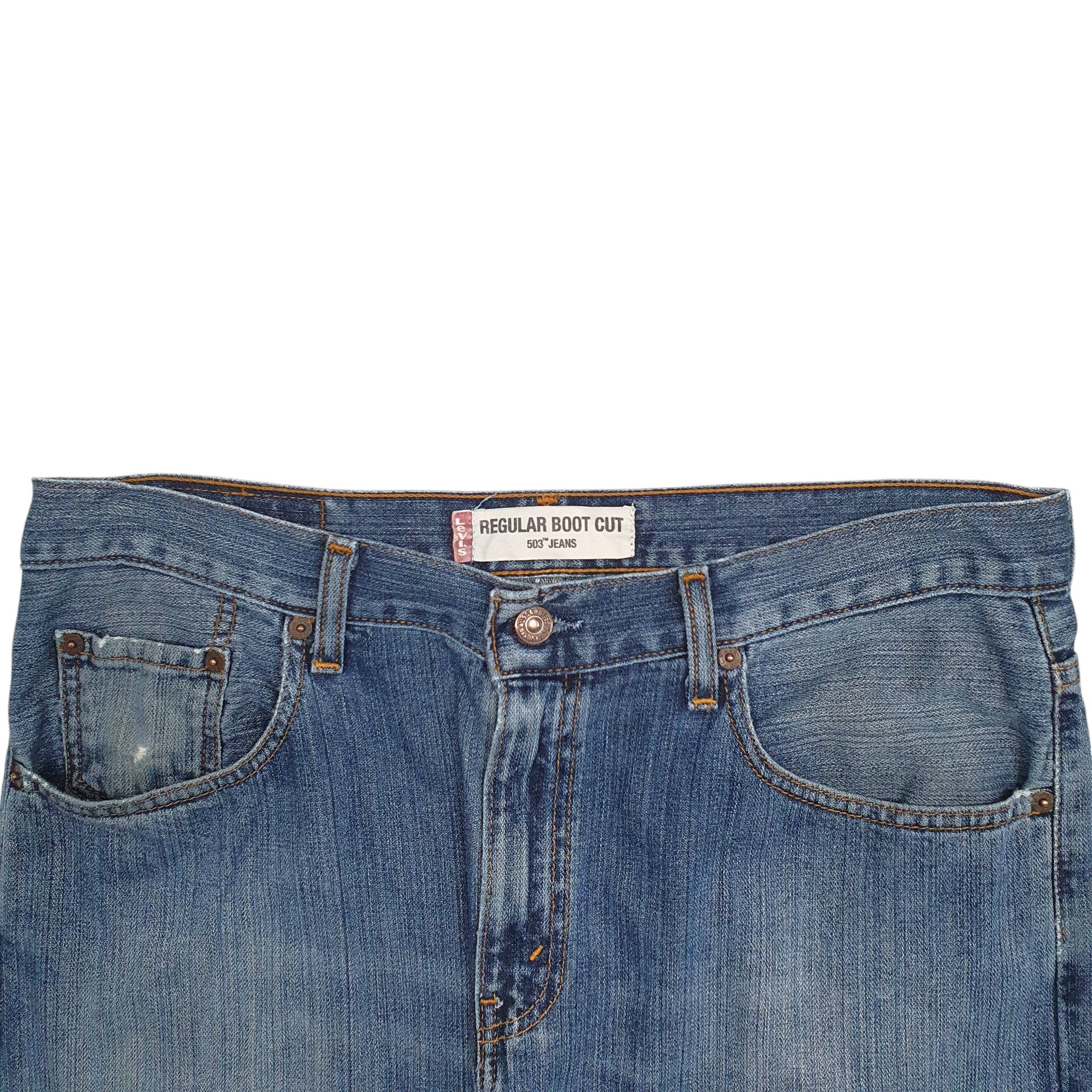 Mens Blue Levis  503 JeansW34 L32