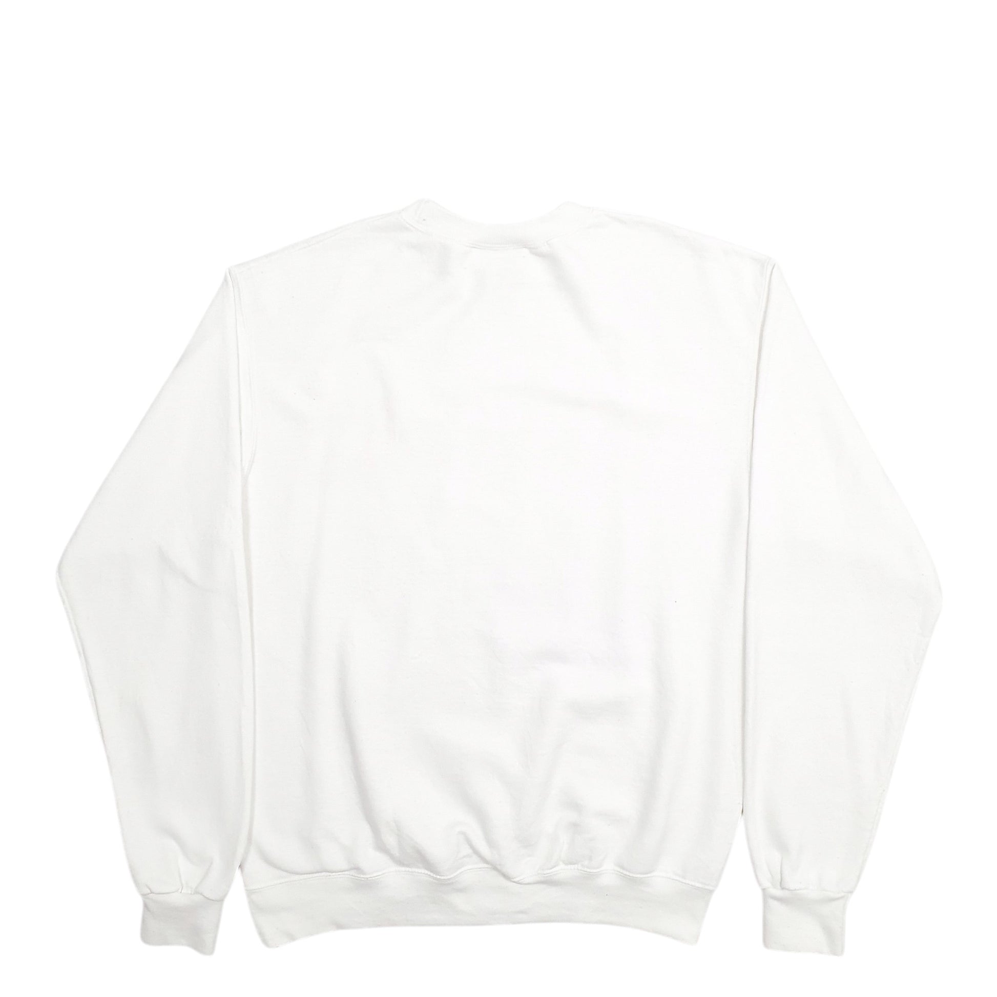 Mens White Champion Tenesse Spellout Crewneck Jumper