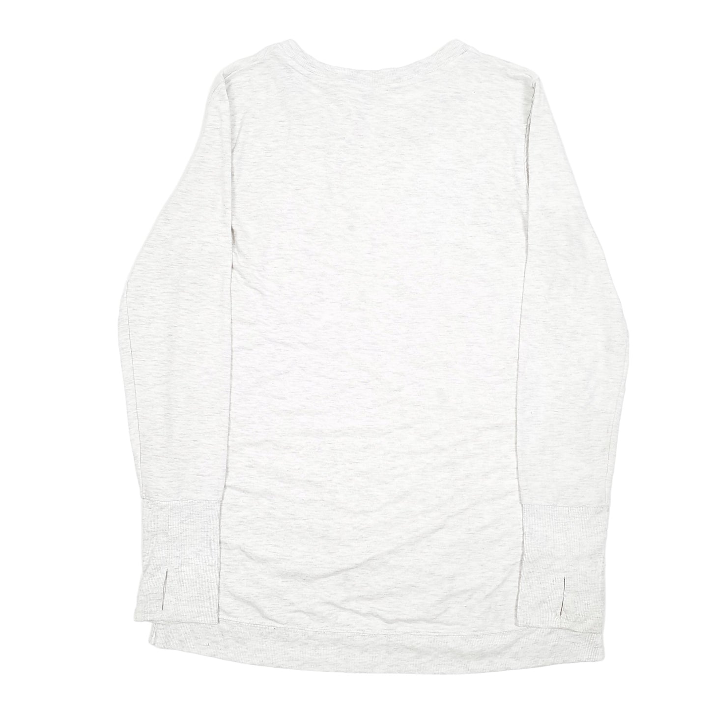 Womens Grey Tek Gear Basics Casual Crewneck Jumper