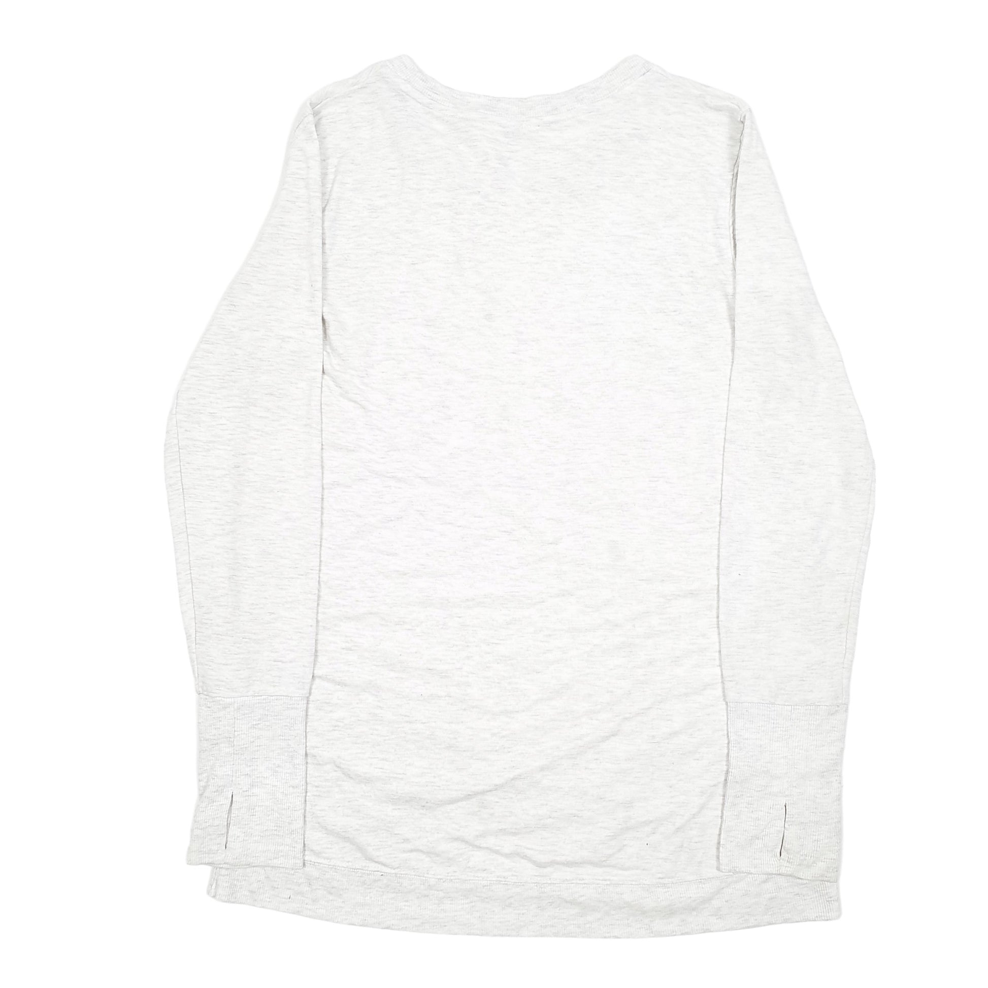 Womens Grey Tek Gear Basics Casual Crewneck Jumper