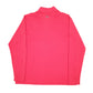 Mens Red Adidas Climalite Workout Gym Golf Experian Active Quarter Zip Jumper