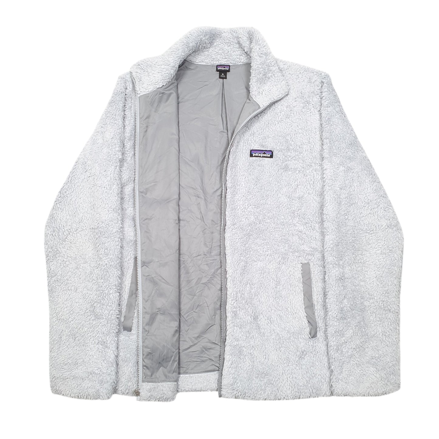 Womens Grey Patagonia Los Gatos Full Zip Jumper