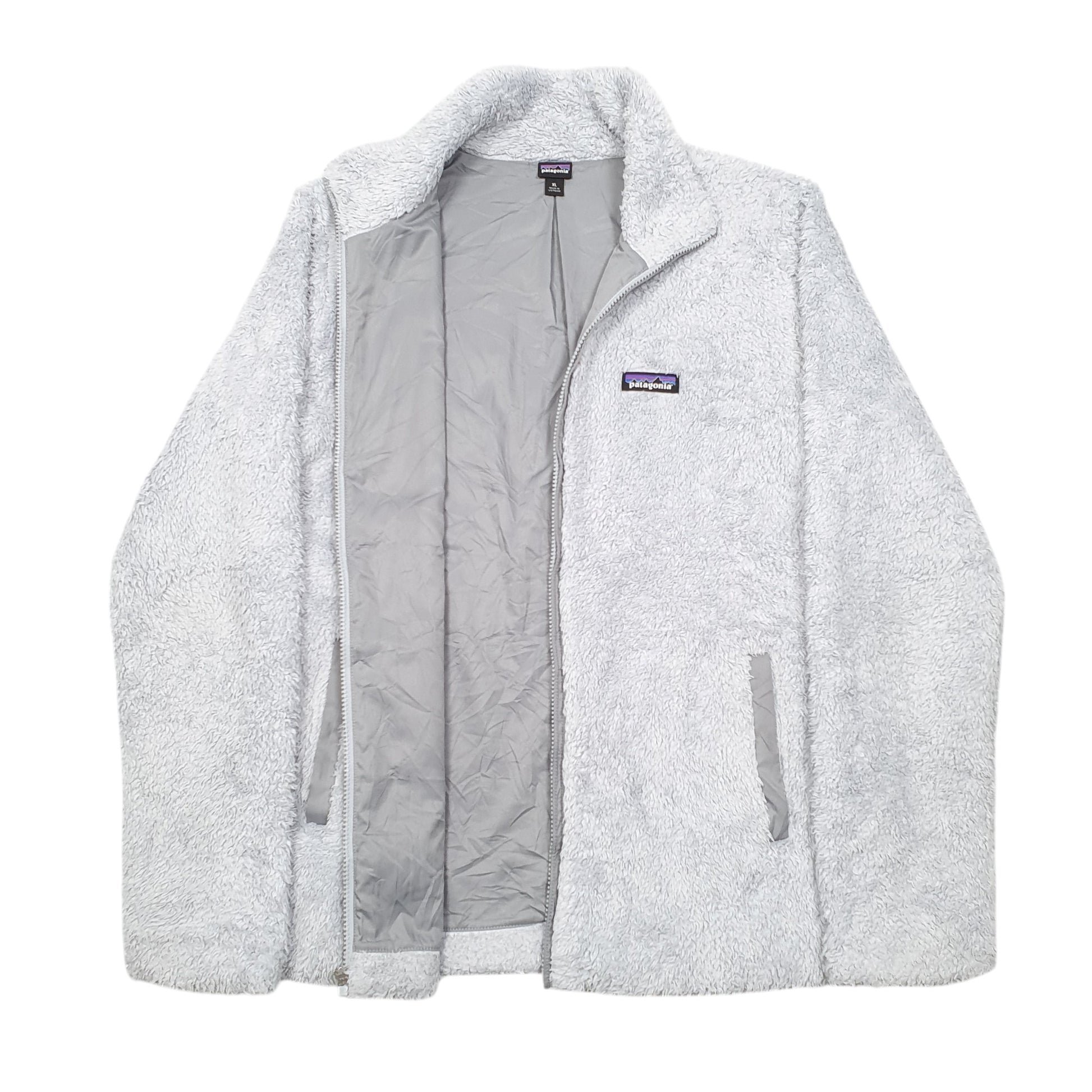 Womens Grey Patagonia Los Gatos Full Zip Jumper