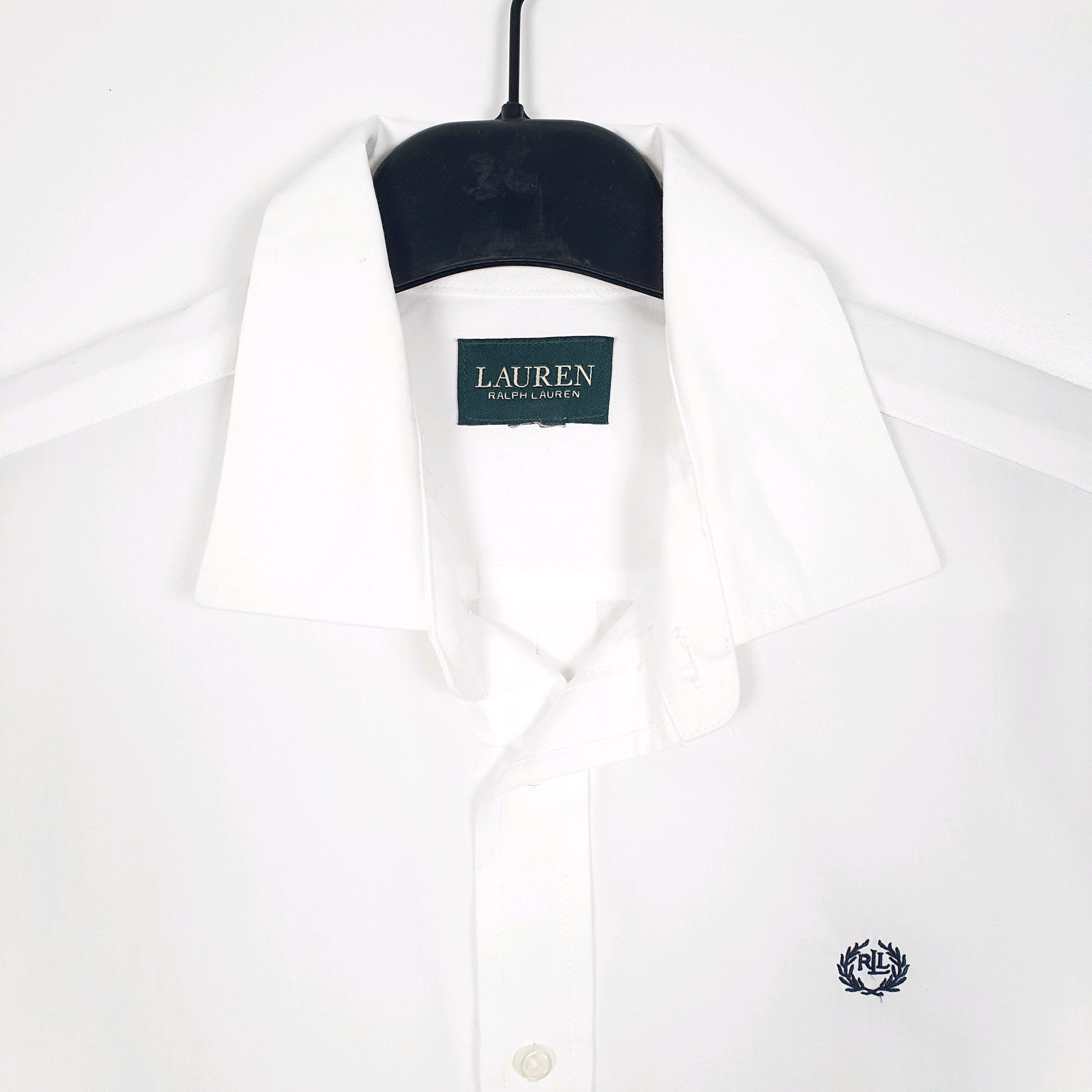 Mens White Ralph Lauren  Long Sleeve Shirt