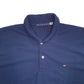 Mens Navy Tommy Hilfiger  Short Sleeve Polo Shirt