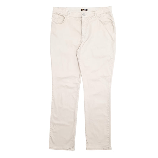 Womens Beige Lee  Chino Trousers