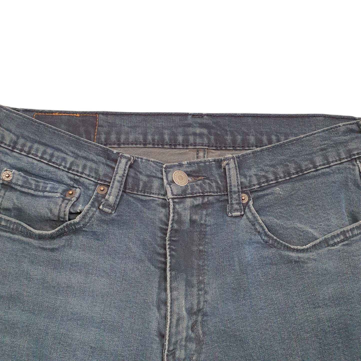 Mens Navy Levis  514 JeansW32 L30
