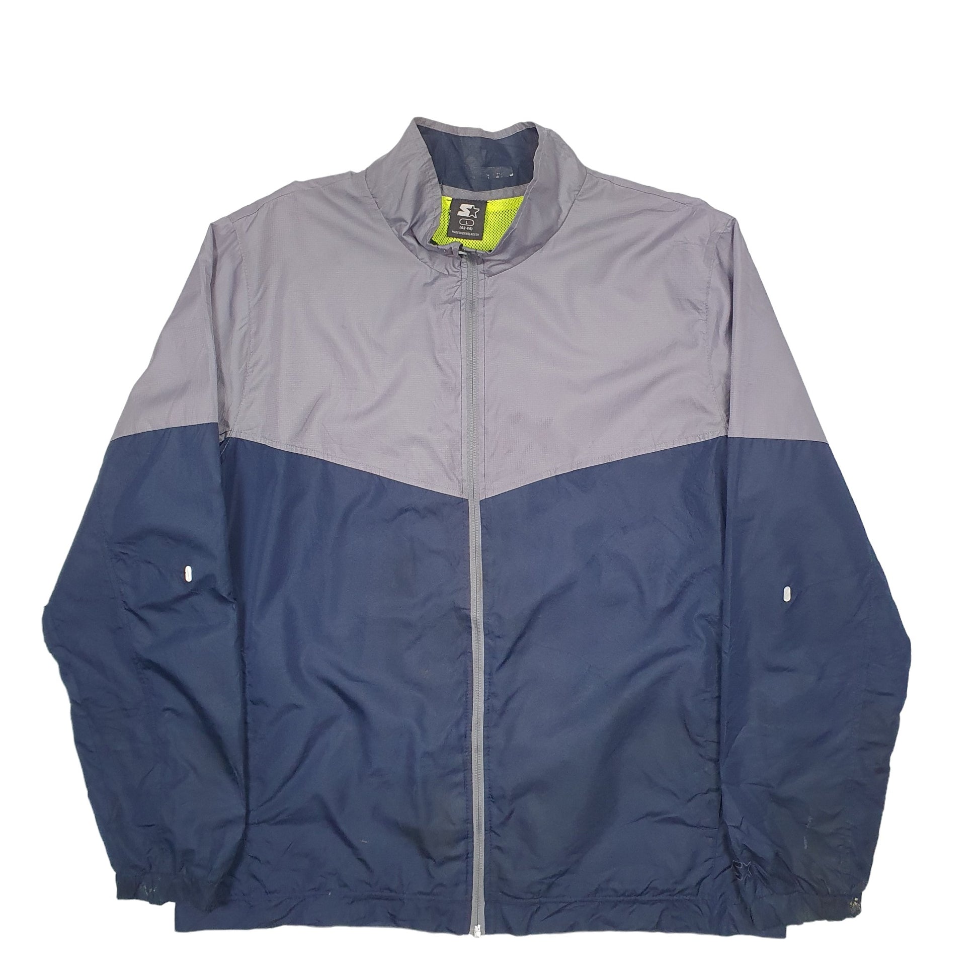 Mens Navy Starter   Coat