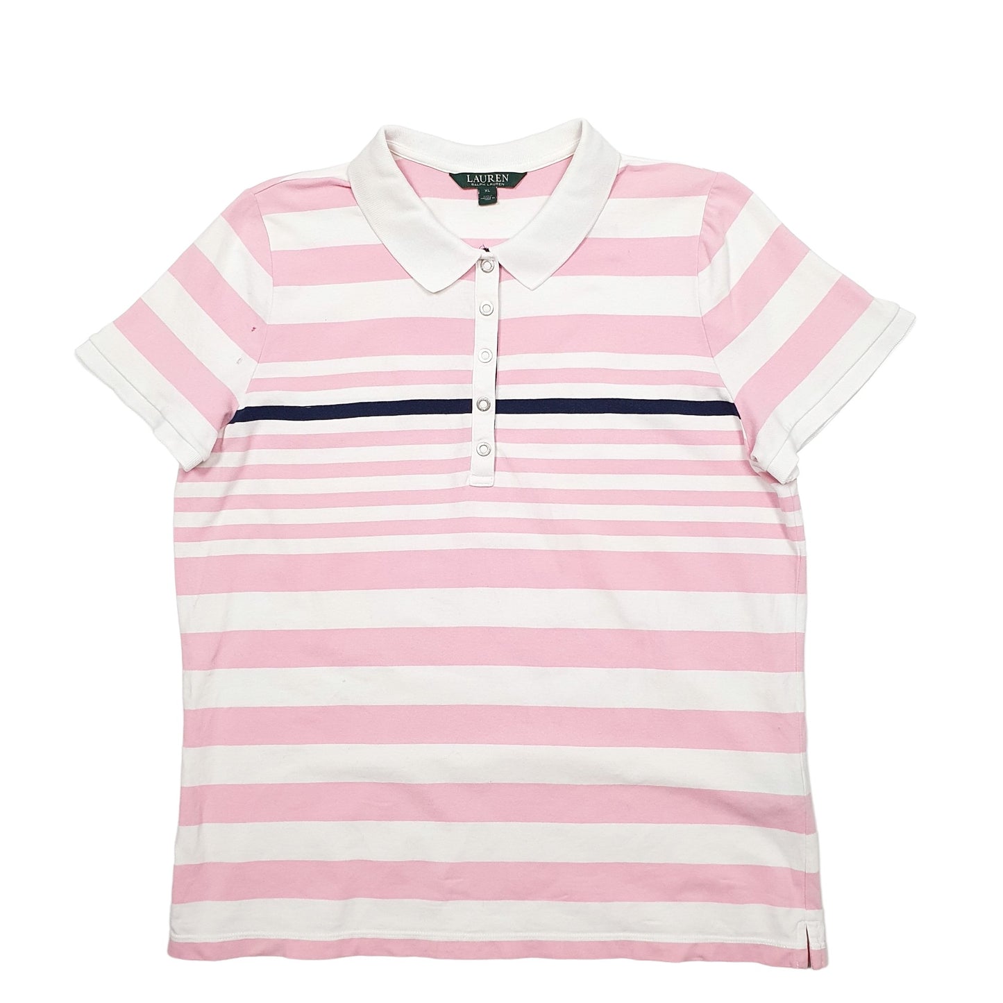 Womens Pink Lauren Ralph Lauren  Short Sleeve Polo Shirt