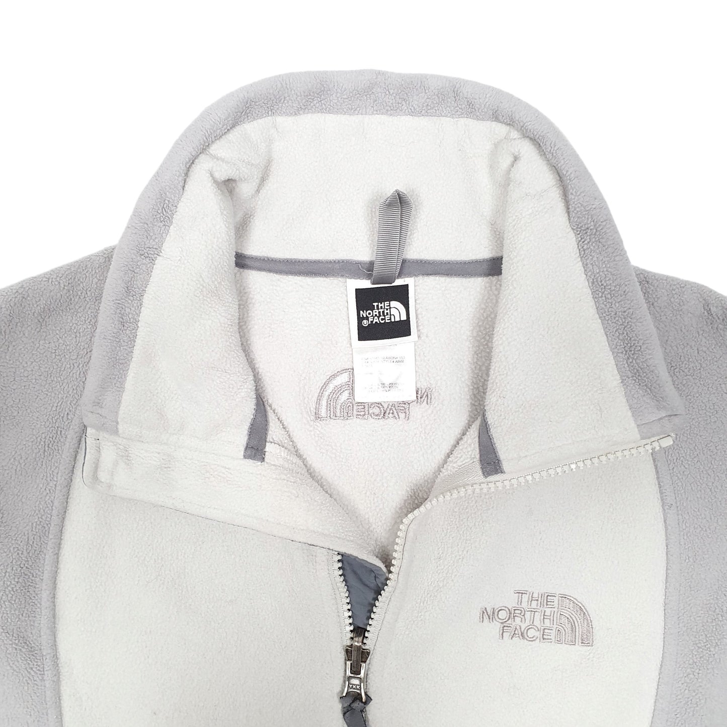 Mens Cream The North Face  Full Zip Jumper